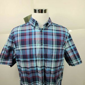 New Goodfellow Slightly Fitted Short Sleeve Shirt